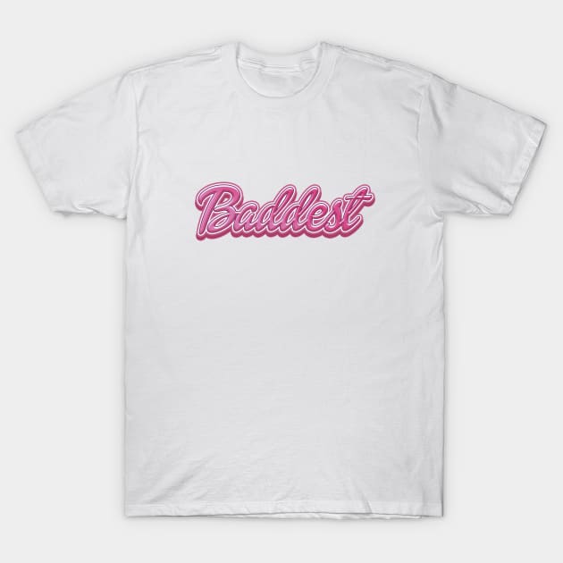 Baddest Barbie T-Shirt by KiwiDoll